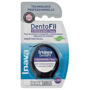 Inava Dentofil Crossing Floss Fil Dentaire 30 m