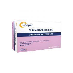 Cooper S&eacute;rum Physiologique Unidoses 40 x 5 ml
