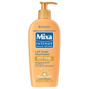 Mixa Lait Corps Nourrissant Peaux Claires Effet Soleil 250 ml