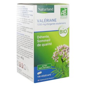 Naturland Valériane Bio 150 Végécaps