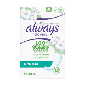 Always Dailies Protégé-Slips Cotton Protection Normal