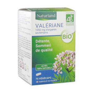 Naturland Valériane Bio 75 Végécaps