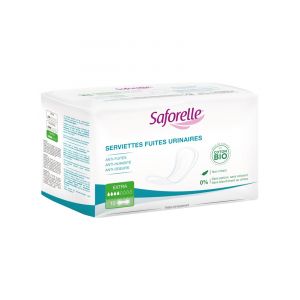 Saforelle Serviette Coton Fuite Uniraire Extra X10 (Dispositif Médical)