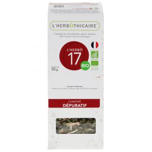 L'Herb&ocirc;thicaire l'Herb&ocirc; 17 Confort D&eacute;puratif Bio 50 g