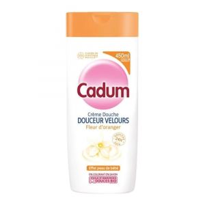 Cadum Crème Douche Douceur Velours à la Fleur d'Oranger 450 ML