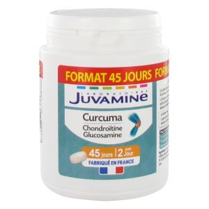 Juvamine Curcuma Chondroïtine Glucosamine Format Cure Longue 90 Comprimés