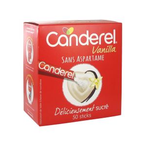 Canderel Cdl Boite de 50 Sticks Vanilla