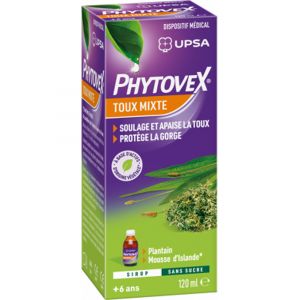 Upsa Phytovex Sirop Toux Mixte Sans Sucre