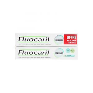 Fluocaril Protection Complète Zinc et Fluor 2 x 75 ml