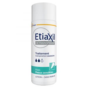 Etiaxil Détranspirant Pieds Peaux Sensibles Transpiration Excessive 100 ml
