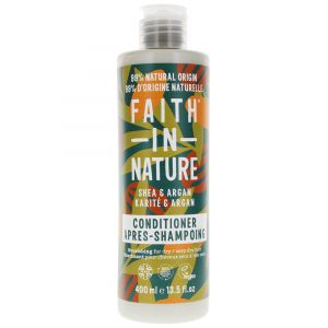Faith In Nature Après-Shampoing Karité Argan Nourrissant 400 ml