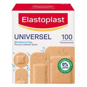 Elastoplast Pansements Universel - 100 Pansements - 4 Formats