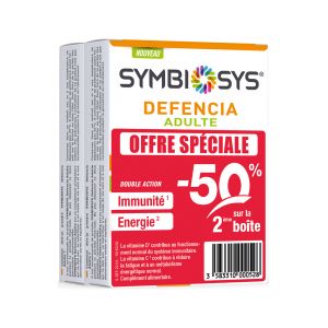 Biocodex Defencia Symbiosys Adulte 30 Gélules Lot de 2