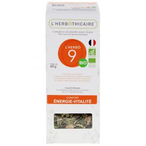 L'Herb&ocirc;thicaire l'Herb&ocirc; 9 Confort &Eacute;nergie-Vitalit&eacute; Bio 60 g