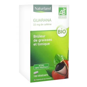 Naturland Guarana Bio 150 Végécaps