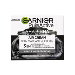 Garnier PureActive Charbon Air Cream Soin Matifiant Quotidien 50 ml