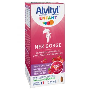Alvityl Enfant Sirop Nez et Gorge 125 ML