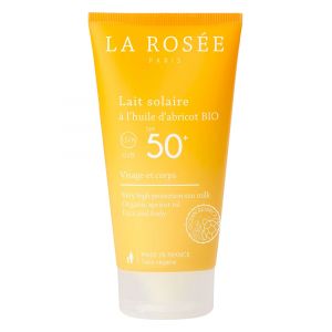 La Rosée Lait Solaire Spf50+ à l'Huile d'Abricot Bio