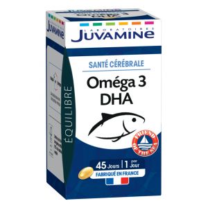 Juvamine Promesses Santé Omega 3 DHA 45 Capsules
