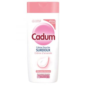 Cadum Crème de Douche Surdoux à la Crème d'Amande 450 ML