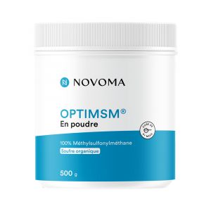 Novoma OptiMSM Soufre Organique en Poudre 500 g