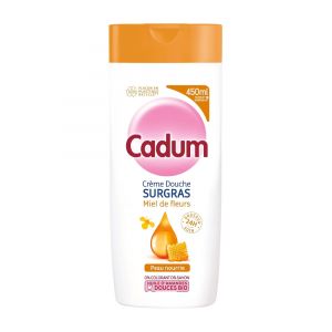 Cadum Crème Douche Surgras au Miel de Fleurs 450 ML