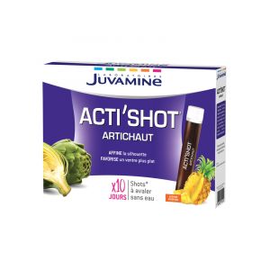 Juvamine Acti'Shot Artichaut à Avaler Sans Eau 10 Shots
