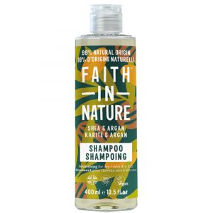 Faith In Nature Shampoing Nourrissant Karité & Argan - Cheveux Secs à Très Secs 400 ml