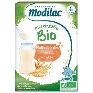 Modilac Céréales Bio Multi Céréales 250 g
