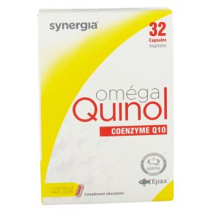 Synergia Oméga Quinol 32 Capsules