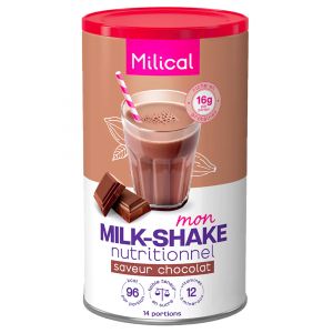 Milical Mon Milk-Shake Nutritionnel Chocolat 420 Grammes