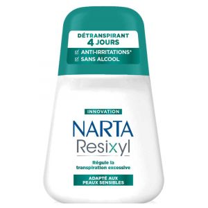 Narta Resixyl Détranspirant 4 Jours pour Peaux Sensibles 50 ML