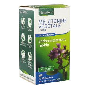 Naturland Mélatonine Végétale 30 Vegecaps