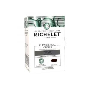 Richelet Cheveux Peau Ongles Renouvellement Cellulaire 90 Capsules