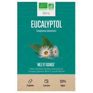 Léro Eucalyptol Bio 5 Jours 15 Gélules