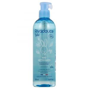 Rivadouce Bébé Eau Nettoyante Visage et Corps Bio 500 ml