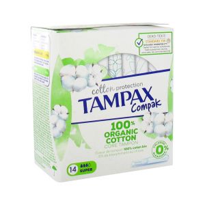 Tampax Compak Cotton Protection Super
