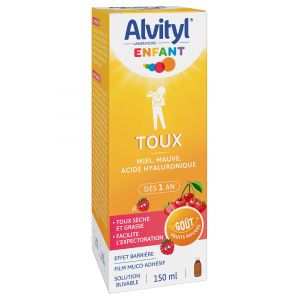 Alvityl Enfant Sirop Toux Sèche & Grasse 150 ML