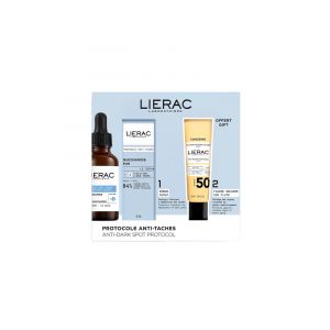 Lierac Coffret Sérum Anti-Taches 30 ml + Fluide Velouté Solaire Spf50+ 25 ml Offert