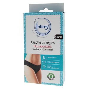 Intimy Care Culotte de Règle Flux Abondant 1 Unité - Taille : 36/38