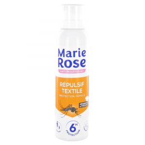 Marie Rose Anti-Moustiques Protection Famille Répulsif Textile 150 ml