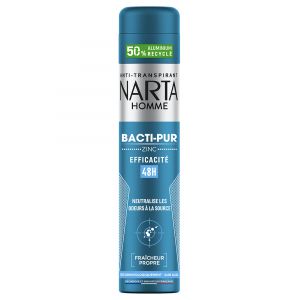 Narta Homme Bacti-Pur Anti-Transpirant 48H en Spray 200 ML