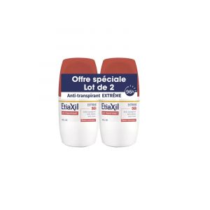 Etiaxil Anti-Transpirant Extrême 96H Roll-on Lot 2 x 50 ML