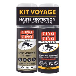 Cinq sur Cinq Kit Voyage Haute Protection Moustiques
