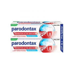Parodontax Réparation Active Gencives Menthe Fraîche Lot de 2 x 75 ml