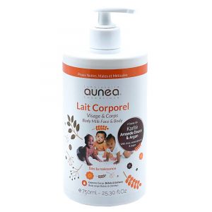 Aunéa Cosmétique Aunéa Lait Corporel Visage et Corps 750 ml