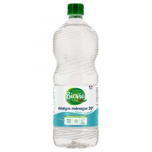 Biovie Vinaigre Ménager 20° Senteur Eucalyptus - Éco-Recharge - Parfum : Eucalyptus