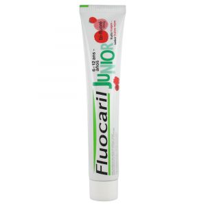 Fluocaril Junior Bubble Gum Dentifrice 75 ml - Parfum : Fruits Rouges