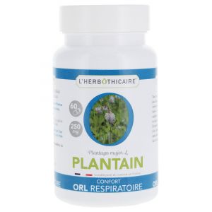 L'Herbôthicaire Poudre de Plantain 60 Gélules