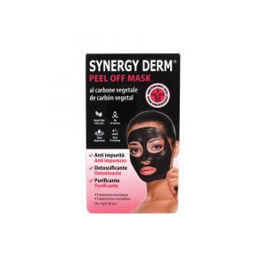 Incarose Synergy Derm Peel Off Mask au Charbon Végétal 4 x 7 g